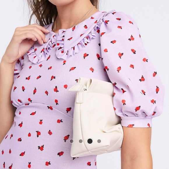 ASOS DESIGN mini skater lilac dress - Picture 2 of 13